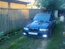 Накладки на фары (реснички верх) для BMW E36 (3 series) 1991-2001