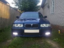 Накладки на фары (реснички верх) для BMW E36 (3 series) 1991-2001