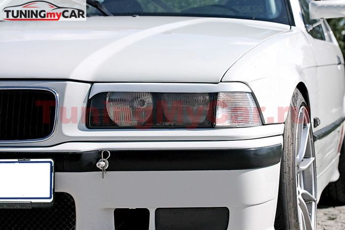 Накладки на фары (реснички верх) для BMW E36 (3 series) 1991-2001