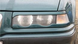 Накладки на фары (реснички низ) для BMW E36 (3 series) 1991-2001