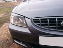Реснички на фары для Hyundai Accent 1999-2012