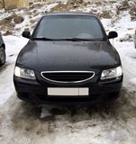 Реснички на фары для Hyundai Accent 1999-2012