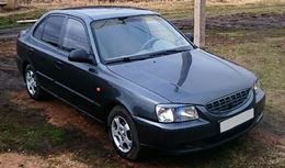 Реснички на фары для Hyundai Accent 1999-2012