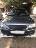  Решетка радиатора Hyundai Accent (три полосы матовая)
