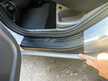 Накладки на внутренние пороги дверей для Ford Focus II 2005-2010