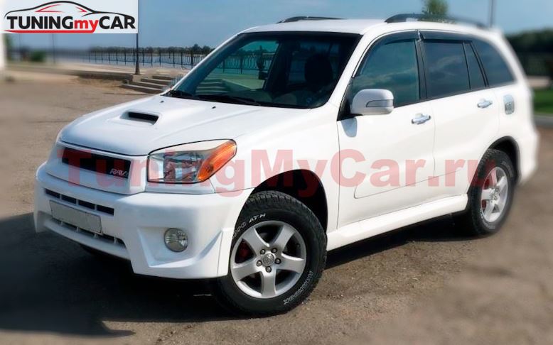 Реснички на фары TOYOTA RAV4 (CA20) 2000-2003 