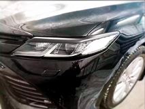Накладки на фары (реснички) Toyota Camry XV70 2017-2022