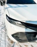 Накладки на фары (реснички) Toyota Camry XV70 2017-2022
