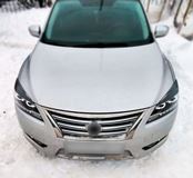 Реснички на фары NISSAN SENTRA 2014-2017