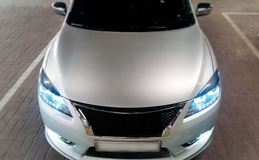 Реснички на фары NISSAN SENTRA 2014-2017