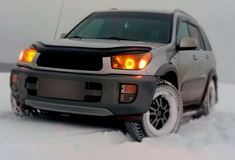 Реснички на фары TOYOTA RAV4 (CA20) 2000-2003 