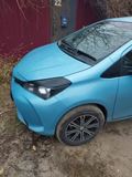 Реснички на фары для Toyota Vitz 2010-2014