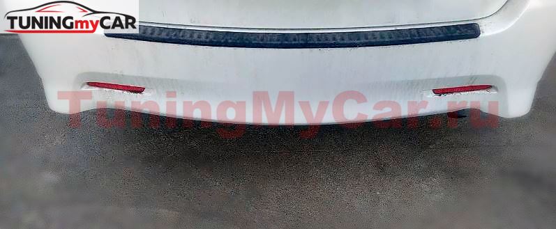 Накладка на задний бампер Toyota Wish XE20 2009-2017