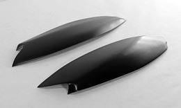 Накладки на фары (реснички) для Volkswagen Golf V 2003-2008