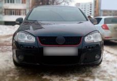 Накладки на фары (реснички) для Volkswagen Golf V 2003-2008