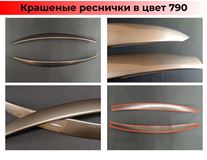 Накладки на фары (реснички) для Lada (ВАЗ) Granta FL 2018-