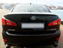 Реснички на задние фонари для LEXUS IS 250 2005-2013