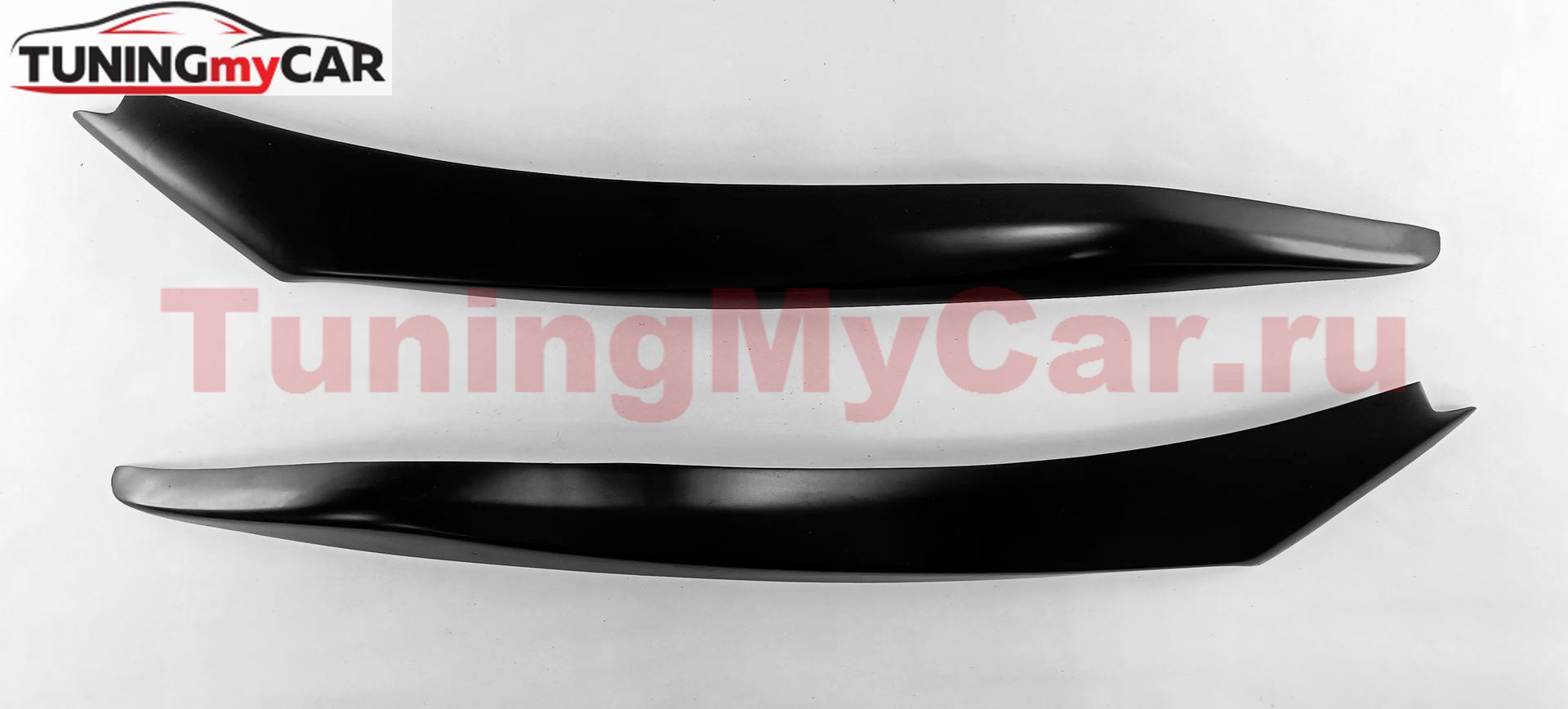 Накладки на передние фары (реснички) для Citroen Jumper Шасси 2014-2022, Citroen Jumper 2014-н.в. (290 кузов), Peugeot Boxer 2014-н.в. (290 кузов), Fiat Ducato шасси 2014-н.в., Ducato 2014-н.в. (290 кузов)