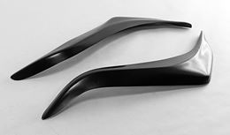 Накладки на передние фары (реснички) Toyota LC Prado 150 2009-2013