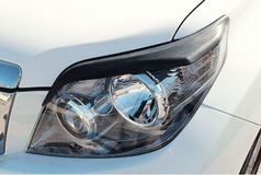 Накладки на передние фары (реснички) Toyota LC Prado 150 2009-2013