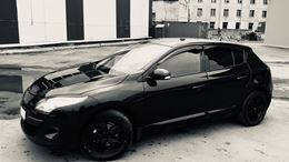 Реснички на фары для Renault Megane 2008-2014