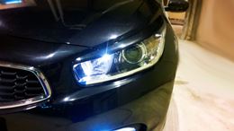 Реснички на фары для Kia Ceed 2012-2018