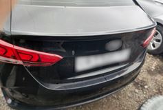 Лип-спойлер для Hyundai Solaris 2017-2020