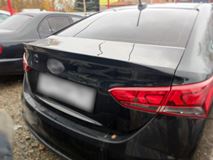 Лип-спойлер для Hyundai Solaris 2017-2020