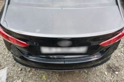 Лип-спойлер для Hyundai Solaris 2017-2020