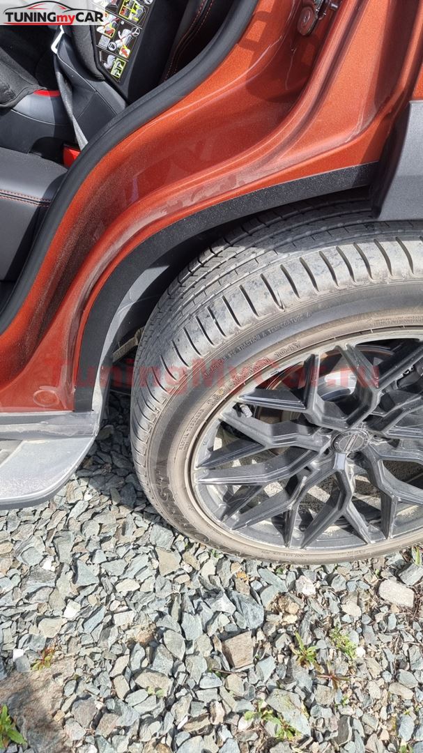 Защита задней арки со скотчем для Haval Dargo 2022-