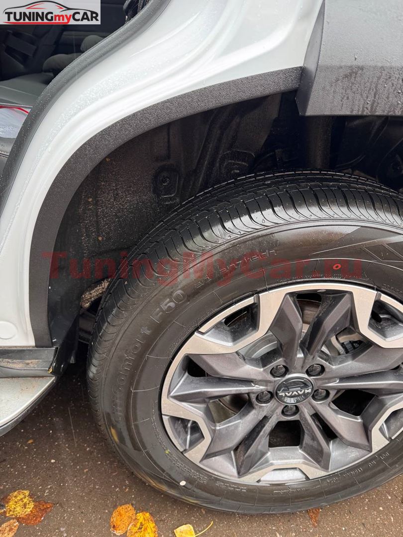 Защита задней арки без скотча Haval Dargo 2022-