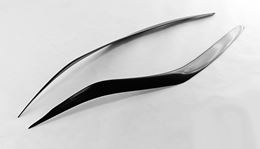 Накладки на передние фары (реснички) для Subaru Legacy 2009-2012