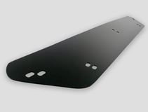 Зимняя заглушка решётки переднего бампера (БЕЗ ПАРКТРОНИКОВ) Nissan X-trail 2015-2016 (Т32)