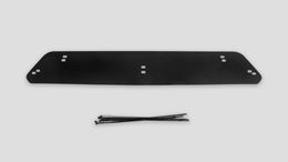 Зимняя заглушка решётки переднего бампера (БЕЗ ПАРКТРОНИКОВ) Nissan X-trail 2015-2016 (Т32)