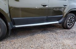 Молдинги на двери со скотчем для Renault Duster 2010-2021