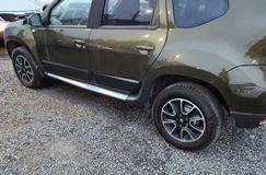 Молдинги на двери со скотчем для Renault Duster 2010-2021