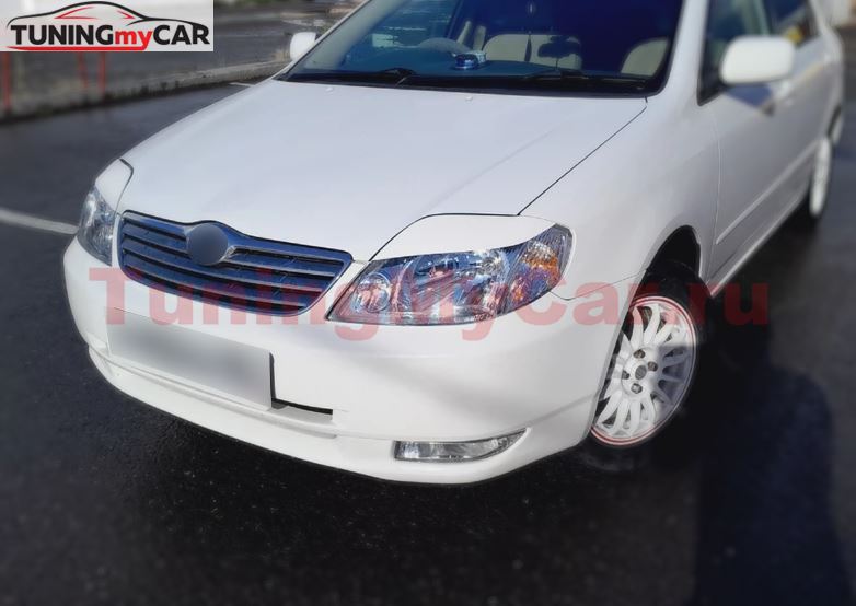 Реснички на фары (широкие) для Toyota Corolla NZE120,121 2000-2007 