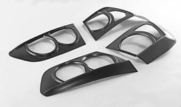 Накладки на задние фонари Mitsubishi Lancer 10 (седан) 2007-2017