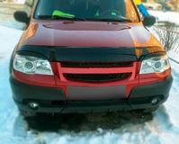 Реснички на фары Niva Chevrolet  2002-2009, Chevrolet Niva Bertone