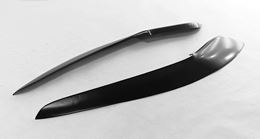 Накладки на фары (реснички) для Toyota Auris 2006-2012