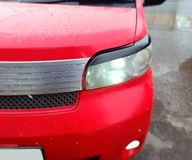 Накладки на фары (реснички) для TOYOTA PORTE 2004-2012