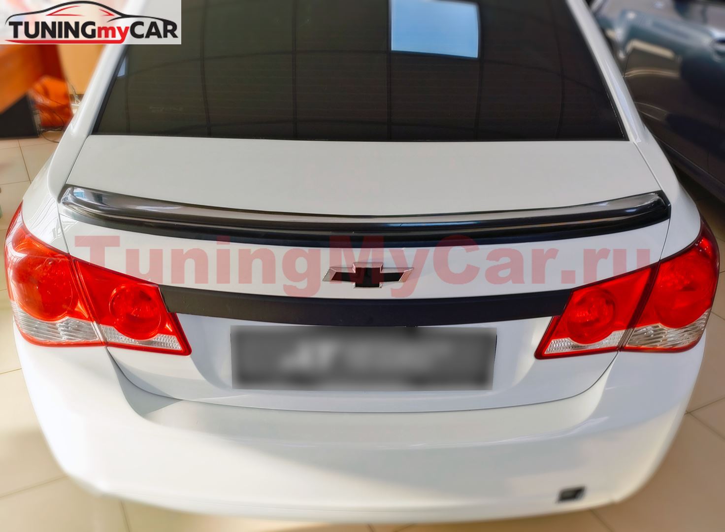 Лип-спойлер для Chevrolet Cruze седан 2008-2016