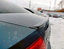 Лип спойлер для Skoda Rapid 2012-2017
