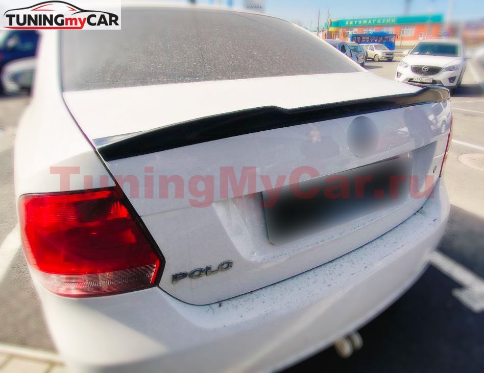 Спойлер М4-Style для Volkswagen Polo V седан 2009-2020