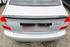 Лип спойлер для Hyundai Accent
