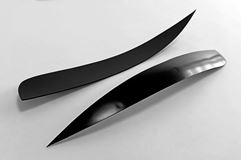 Накладки на задние фонари (реснички) для Hyundai Sonata IV (EF) 2001-2012 (рестайлинг)