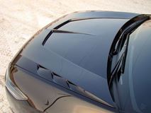 Капот пластиковый "Agressive Waterproof" для Honda Accord VIII/Acura TSX (CU2) 2008-2012 Var №1 (с глухими воздуховодами)