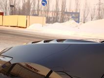 Капот пластиковый "Agressive Sport" для Honda Accord VIII 2008-2012/Acura TSX (CU2) Var №2 (с прорезанным центральным воздуховодом)