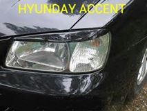 Реснички на фары для Hyundai Accent 1999-2012
