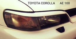 Реснички на фары для Toyota Corolla AE100 1992-1997
